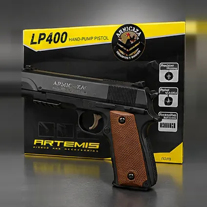 Pistola de diábolos Snowpeak LP400, calibre 4.5