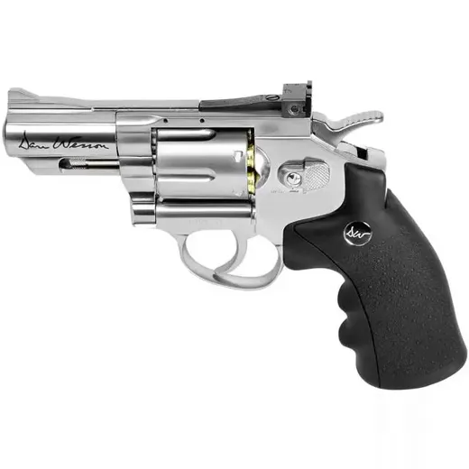 Revólver de balines Dan Wesson, calibre 4.5, full metal