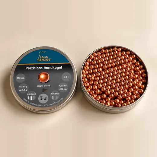 Balines H&N de plomo con revestimiento de cobre